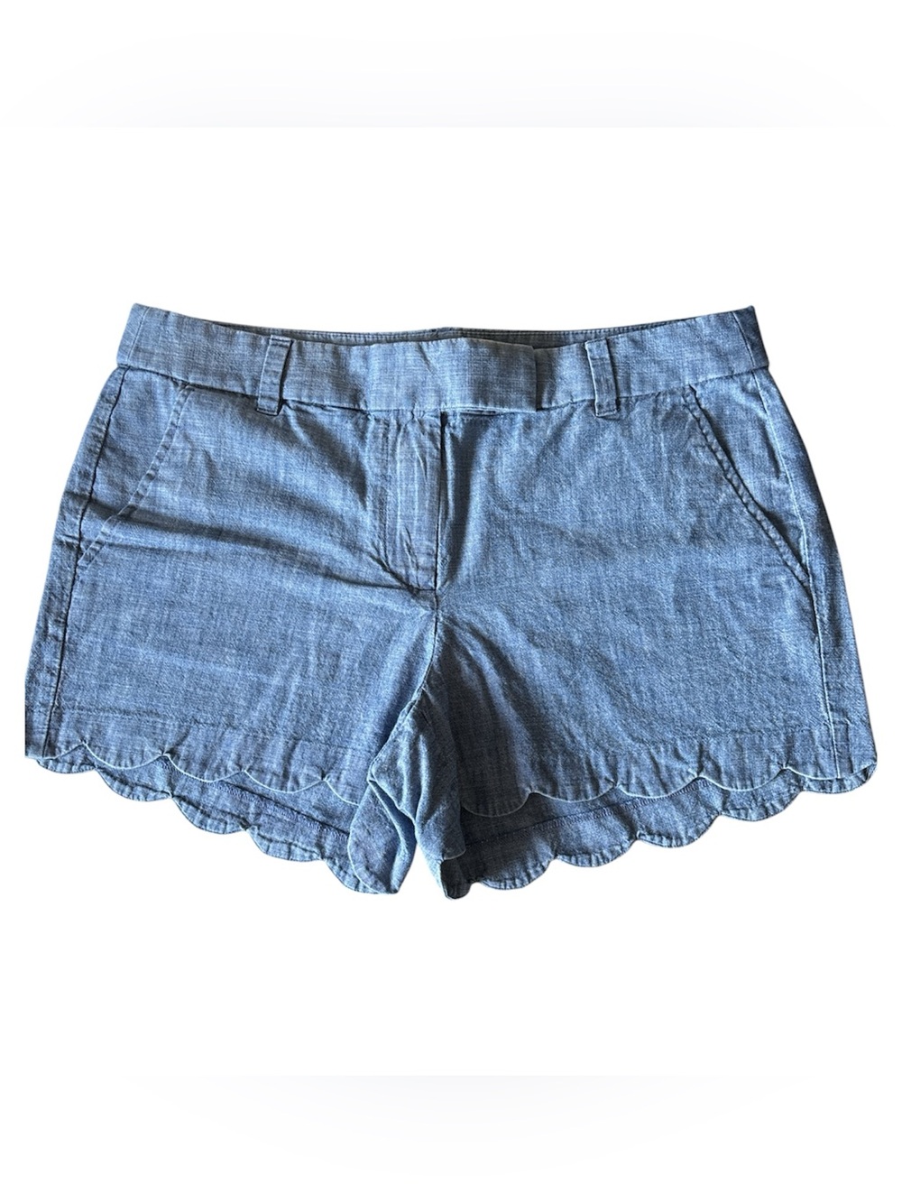 J. CREW Women’s Lot of 3 Chino Shorts - Pink, Light Blue, & Chambray Blue SIZE 8 - Picture 3 of 8